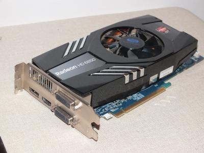 Carte graphique GAMER: AMD Radeon HD 6850 GDDR5 1Go DP-HDMI-DVI x2