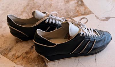 Y 3 Country JS0586 Black Talc EU 43 1-3 US 9.5 Yohji Yamamoto adidas Leather