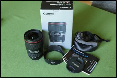 Canon EF 16 35mm f-4L IS USM Objectif Lens