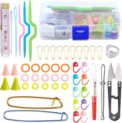 56 Pi�ces Accessoires De Tricot Et De Crochet Couture De Base Outils De Tricotag