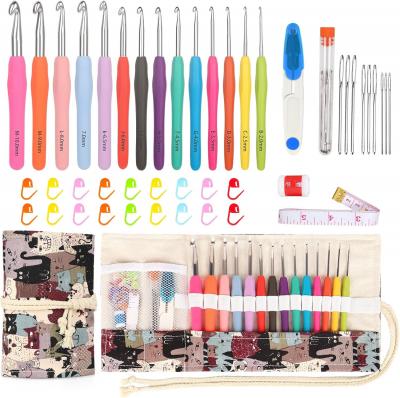 Lot De 14 Crochets Avec Sac � Rouleau, Pour Mains Arthritiques, 2 � 10 Mm De Lon