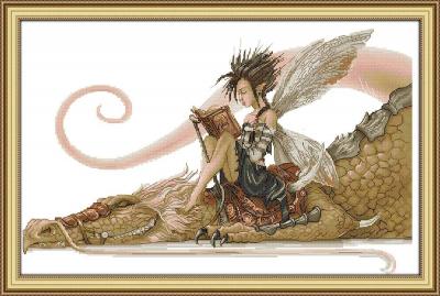 Collection Compl�te de Broderie Kit D'entr�e de Gamme Imprim� Cross DIY D�but...