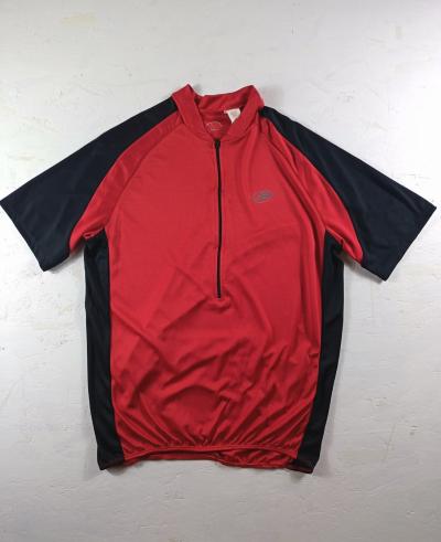Maillot de Cyclisme Rouge Et Noir Taille L #26116
