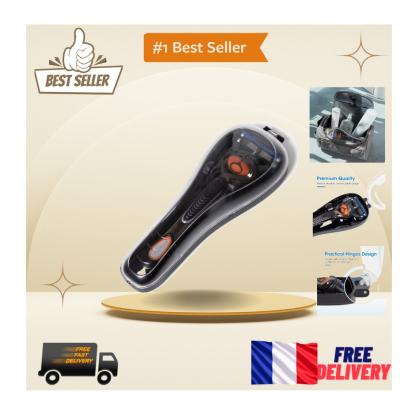 Tui de Voyage Nincha Noir pour Rasoir Manuel   Protecteur Compact en Plastique