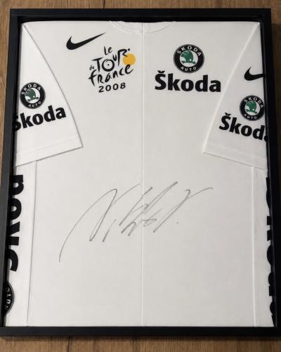 maillot Tour de France Sign� par Nibali
