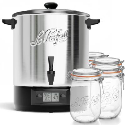 Le Parfait St�rilisateur De Bocaux �lectrique Cuve Inox Avec Robinet 23l 2500w