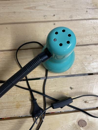 Lampe de bureau pince vintage
