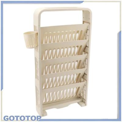 Biblioth�que Mobile 6 Niveaux Grande Capacit� Cr�me Bureau Classe