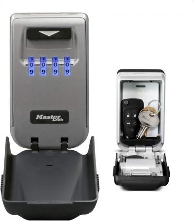 Master Lock Coffre � cl�s   set de montage, �clair� 5425EURD