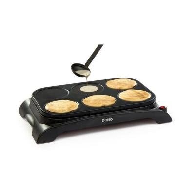 DOMO DO8709P Crepiere   6 personnes   1000W   Noir