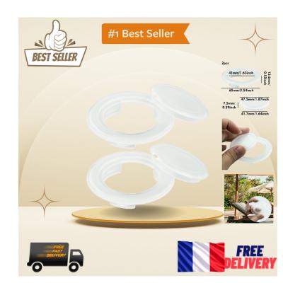 Anneaux de Parasol Adaptables   2Pc, Protection Efficace contre Soleil et Pluie