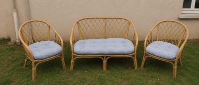 Salon De Jardin En Rotin