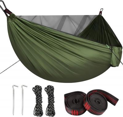 290X140 Cm Hamac De Camping Avec Moustiquaire, Capacit� De Charge De 300Kg, Hama