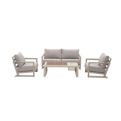 Ensemble de d�tente de jardin   Structure en aluminium   Tissu   Proloisirs   4