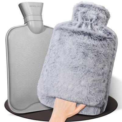 HAOCEE Bouillotte Eau Chaude,2L Grande Bouillotte Moelleuse, Bouillottes Avec...