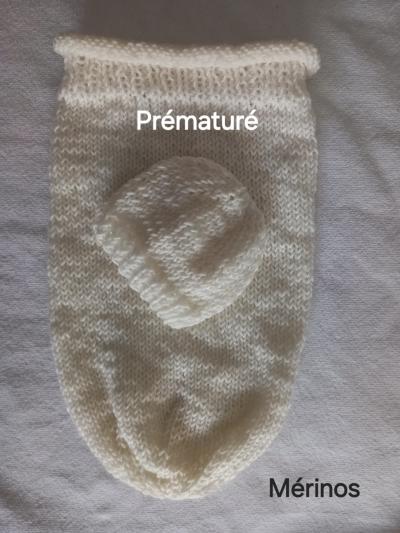 Cocon De Naissance Ou Chaussette d emmaillotage  Pour B�b� Pr�matur� (M�rinos)
