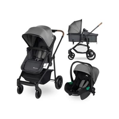 BEBECONFORT Haze Trio, Poussette 3 en 1, 0 4 ans, 22 kg max, siege auto b�b� i S