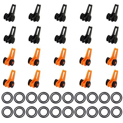 Lot de 20 supports en plastique pour canne � p�che