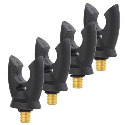 Lot de 4 supports de canne � p�che � la carpe en caoutchouc pour tous