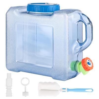 Bidon d'eau de camping de 5 l   R�servoir d'eau avec robinet   Bidon d'eau