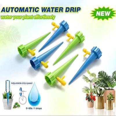 6 c�nes d'irrigation pour plantes de jardin, bouteilles d'eau, goutte � goutte