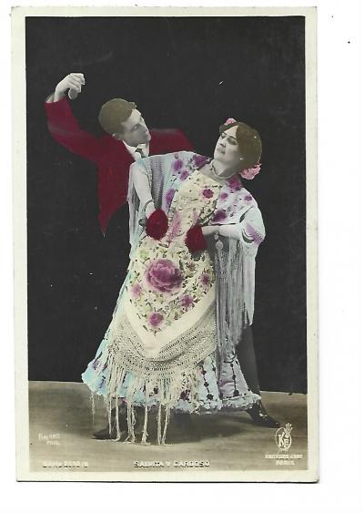 Op�ra Th��tre Femme Artiste 1900 Salvita Y Cardoso