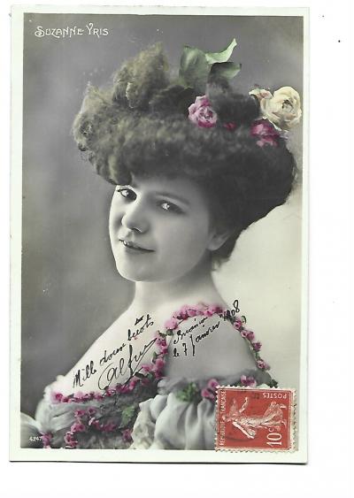 Op�ra Th��tre Femme Artiste 1900 Suzanne Yris