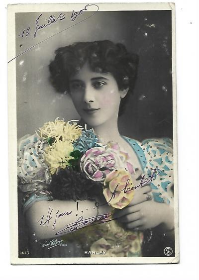 Op�ra Th��tre Femme Artiste 1900 Harlay Photo Boyer