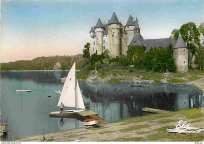 Carte Postale   19   Lanobre   Ch�teau de Val   Voile   Mention Photographie v�r
