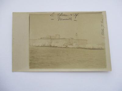CPA PHOTOGRAPHIE BOUCHE DU RHONE 13 MARSEILLE LE CHATEAU D'IF