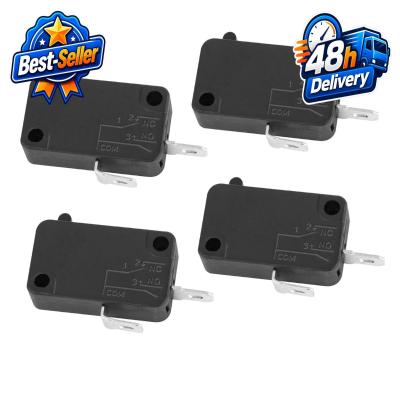 KW7 0 Micro Switch 4 Pack for Air Fryer, Microwave, Induction Cooker