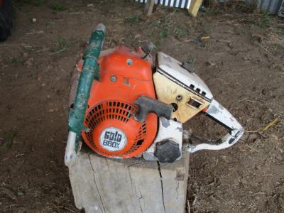 Ancien Tronconneuse de Collection Solo 660 VA Pas REXO,Husqvarna,Dolmar.Stihl