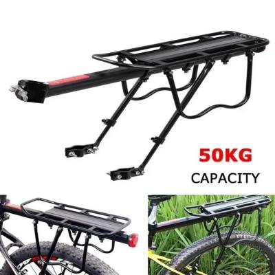 Porte bagage v�lo universel Aluminium R�glable tige de selle 24 � 29 pouces