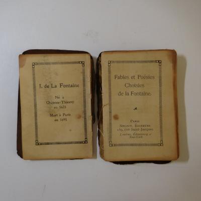 Fables Selected Poems By La Fontaine Paris Nelson Publisher 1905 ENGLAND N5440