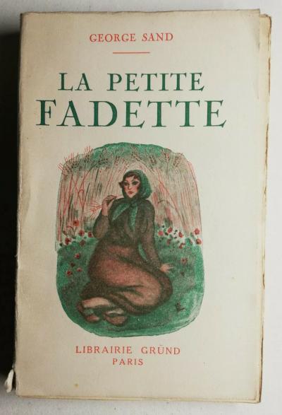 Rare Antique Book La Petite Fadette George Sand Grund Bookstore Paris