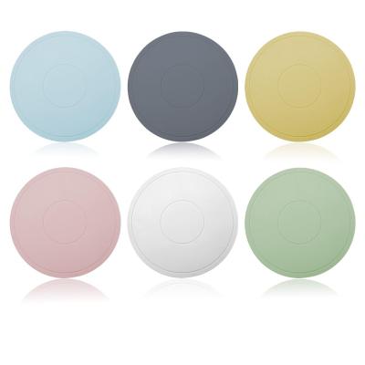 6 Pi�ces Dessous Plat Silicone Rond 15 cm sous Plat de Table en Silicone Tapi...