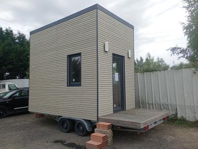 remorque tiny house logement insolite caravane