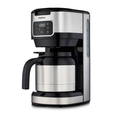 Cafetiere Filtre Digitale Isotherme   MEDION   900W   1,2L   Silver