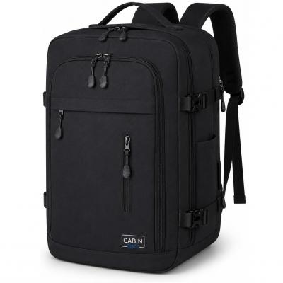 Trolley Adc Sac � Dos Cabine Noir 40x30x20 Avec Kit De Compression Inclus