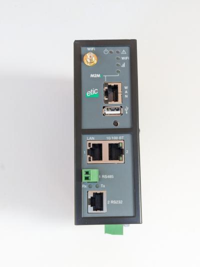 ETIC Machine Access Box RAS EW 220 WAN : 1 Eth   1 Wi Fi, LAN, RS232, RS485