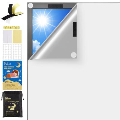 Store Occultant sans Percage Tore Portable pour Fenetre, Chambre, Grenier