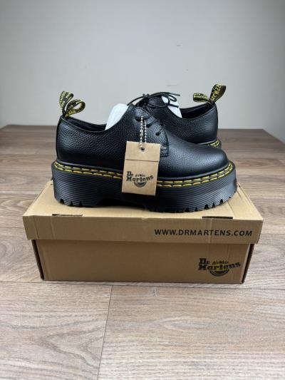 Dr. Martens 1461 Quad en cuir noir   Taille 38   Neuve