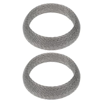Lot de 2 Joints d'�tanch�it� en Acier Inoxydable pour Tuyau d'�chappement