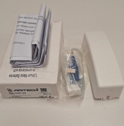 ARITECH 600 1057 43 - Contact d ouverture 433 MHz pour porte et fen�tre, blanc