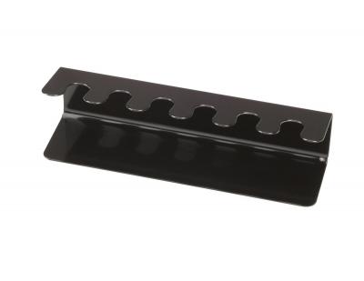 porte tampon en m�tal 22,5x6x6,5 cm | Organiseur bureau pour 6 tampons