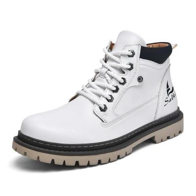 Men's Handmade Pu Leather Boots Winter Shoes Vi Boots