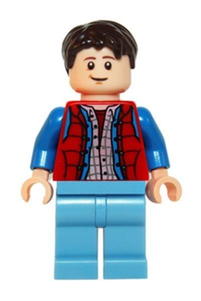 Figurine - Minifigure Lego Ideas   Marty McFly (idea001) Set 21103