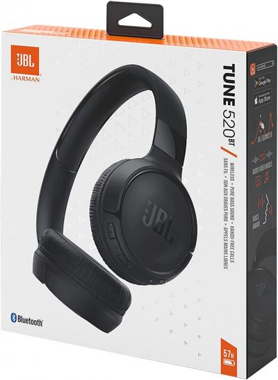 JBL Casque Bluetooth sans fil TUNE 520BT �couteurs pliants, casque antibruit
