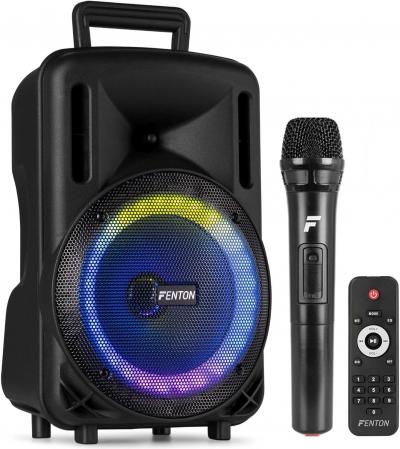 FT08LED MK2 Enceinte Soir�e Bluetooth Leds Bluetooth Avec Batterie Int�gr�e   30