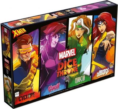 Dice Throne Marvel  X Men : Cyclope, Gambit, Malicia, Jean Grey   Jeu de Soci�t�